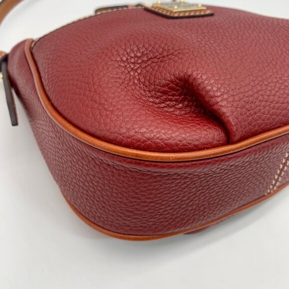 Dooney & Bourke Red Pebble Grain Margo Convertible Crossbody - Picture 6 of 12